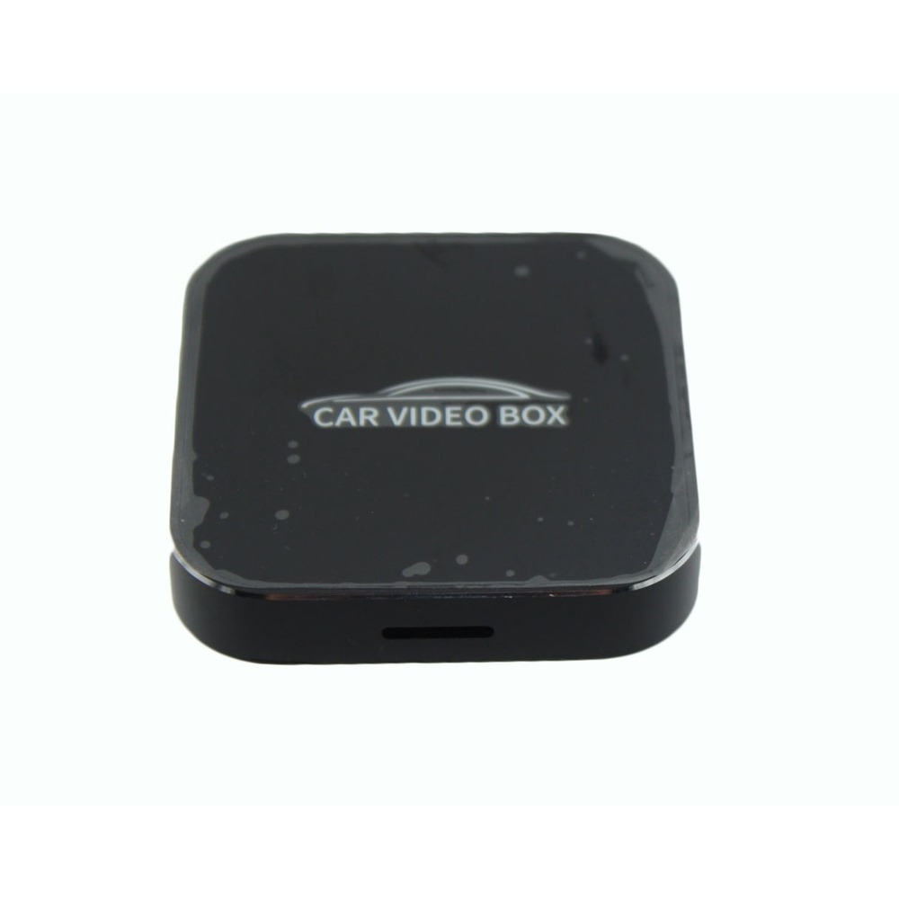 Car Video Box Single WiFi Wireless CarPlay Android Auto Adapter Online Video